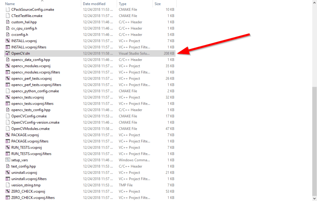 Locate the solution file
