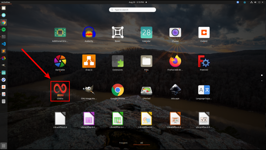 The new launcher