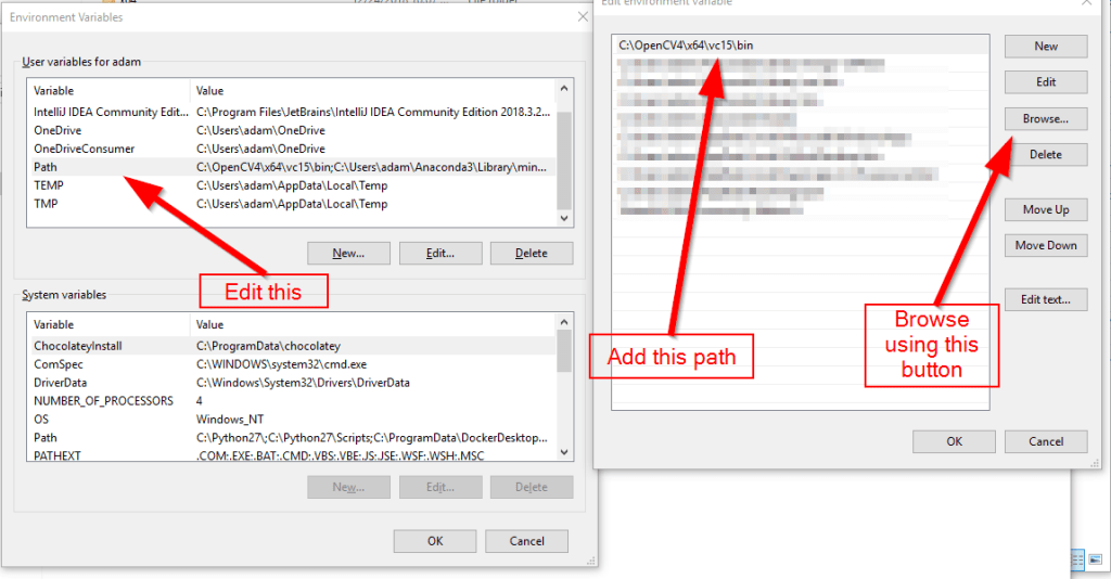 Add environment variable